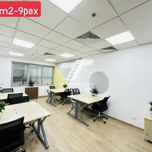 Cho thuê văn phòng trọn gói diện tích đa dạng, đầy đủ nội thất tại 82 Duy Tân