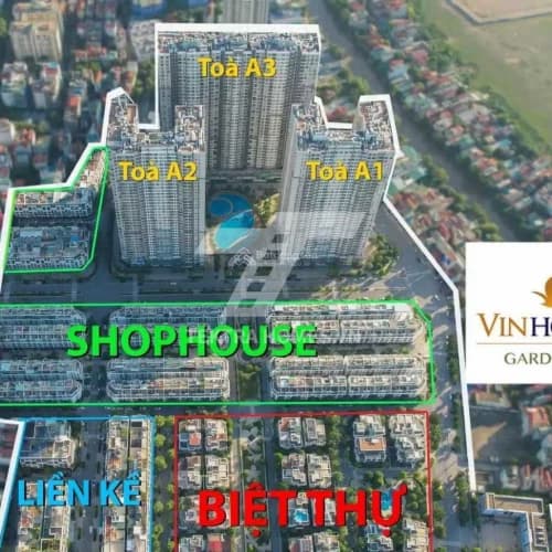 Cho thuê shophouse khối đế chung cư Vin Gardenia Hàm Nghi