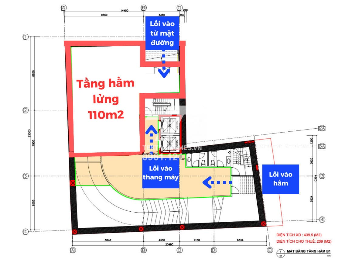 Cho thuê văn phòng đường Xuân La, Tây Hồ