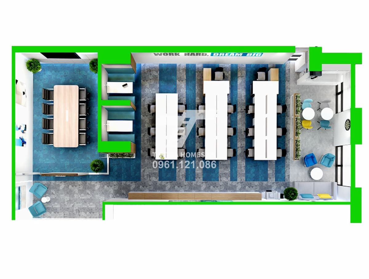 Cho thuê văn phòng 140m2 tại Lý Thường Kiệt, Hoàn Kiếm