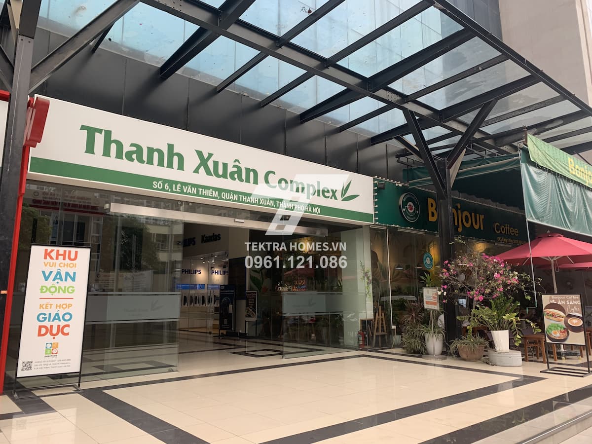 Văn phòng, mặt bằng kinh doanh tầng 1 Thanh Xuân Complex