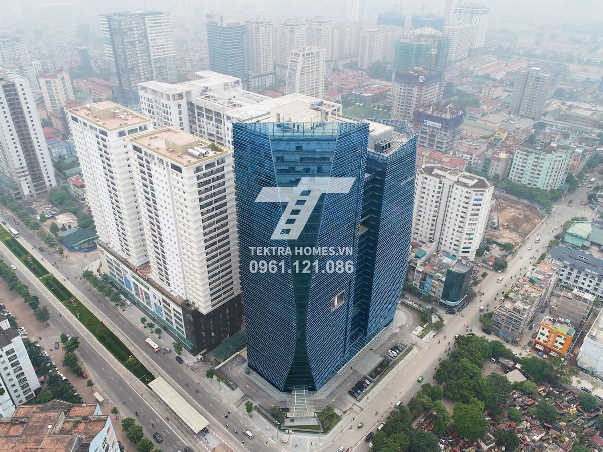 Văn phòng cho thuê hạng A tòa nhà Hud Tower 37 Lê Văn Lương