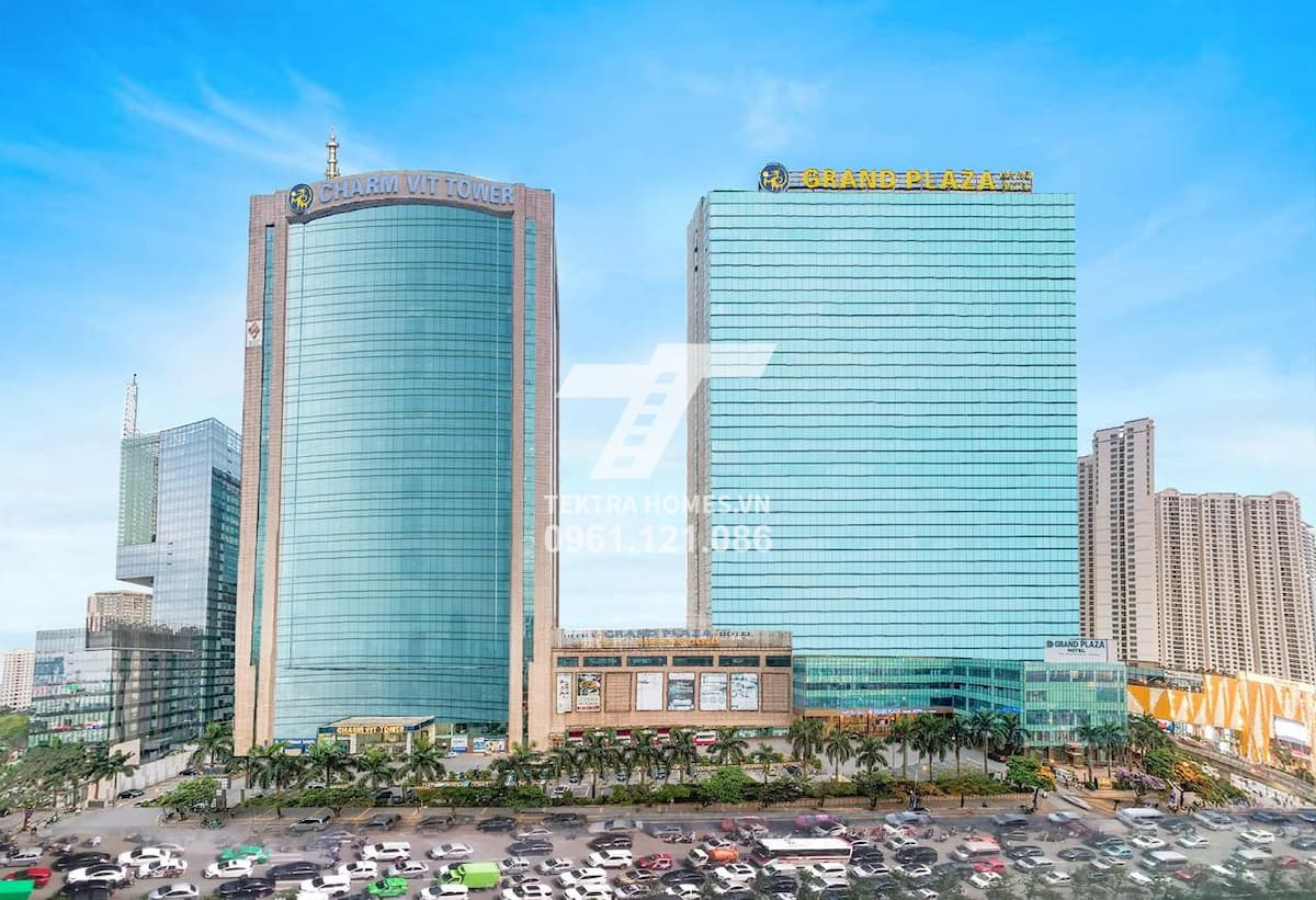 Cho thuê văn phòng hạng A Grand Plaza - Charmvit Trần Duy Hưng