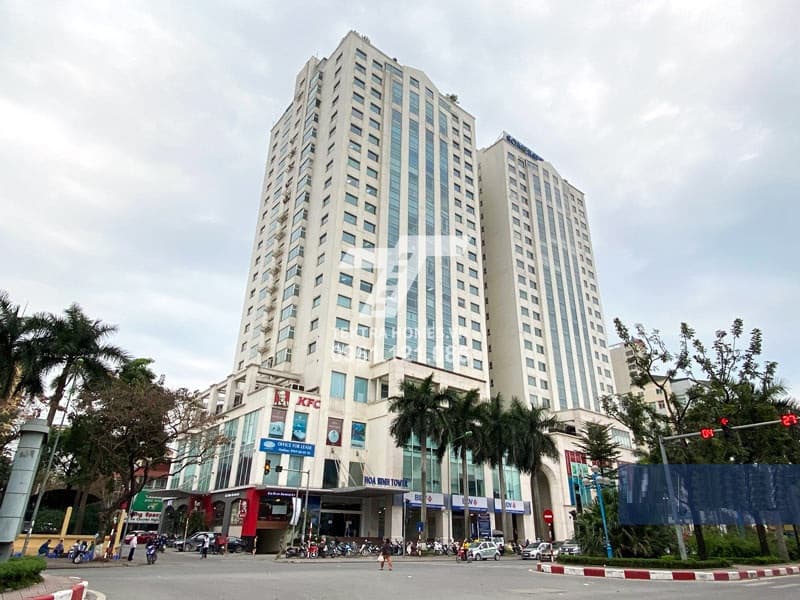 văn phòng cho thuê hạng B Hòa Bình Tower 106 Hoàng Quốc Việt, Cầu Giấy