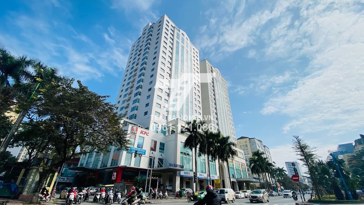 văn phòng cho thuê hạng B Hòa Bình Tower 106 Hoàng Quốc Việt, Cầu Giấy