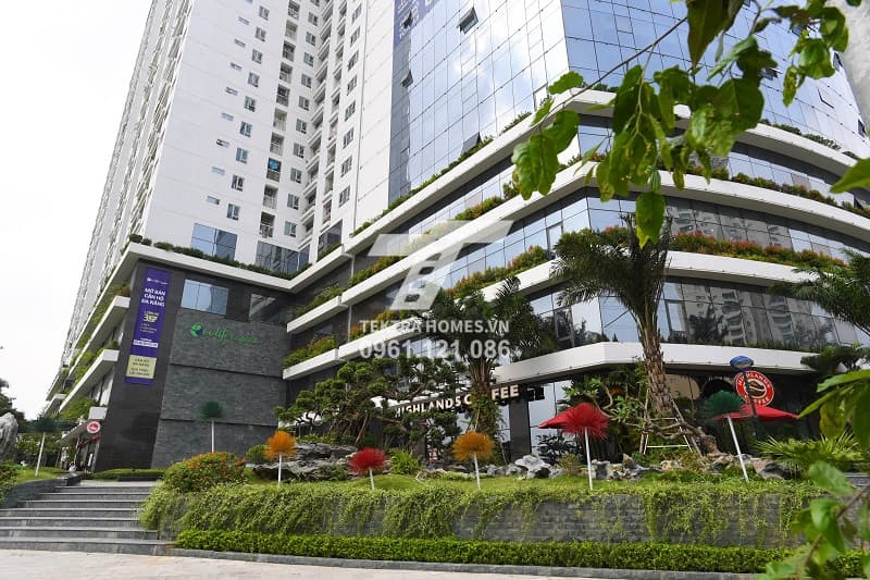 Văn phòng hạng B tòa Ecolife Capitol 58 Tố Hữu cho thuê