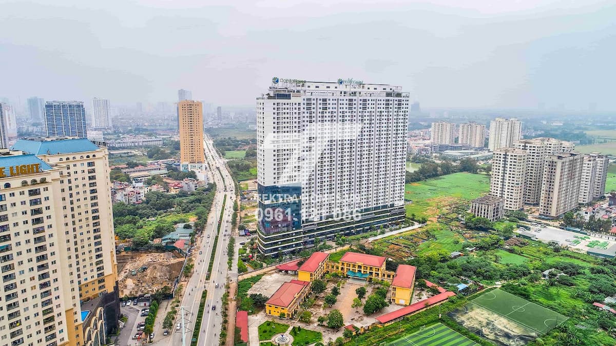 Văn phòng hạng B tòa Ecolife Capitol 58 Tố Hữu cho thuê