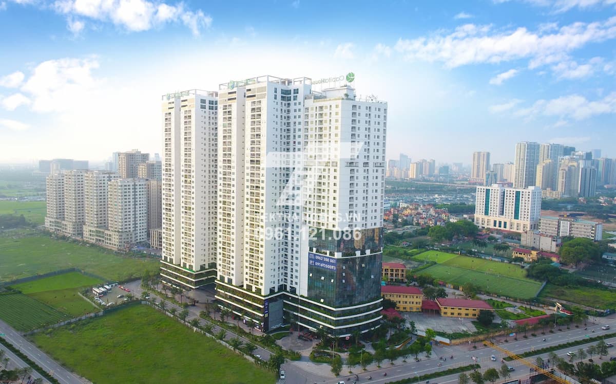 Văn phòng hạng B tòa Ecolife Capitol 58 Tố Hữu cho thuê