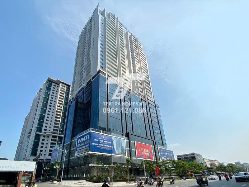 Văn phòng cho thuê tòa Gold Tower - Tòa nhà Hoàng Huy 275 Nguyễn Trãi