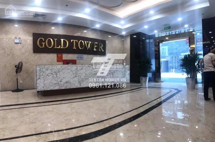 Văn phòng cho thuê tòa Gold Tower - Tòa nhà Hoàng Huy 275 Nguyễn Trãi