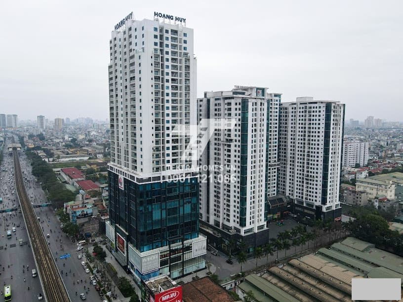 Văn phòng cho thuê tòa Gold Tower - Tòa nhà Hoàng Huy 275 Nguyễn Trãi