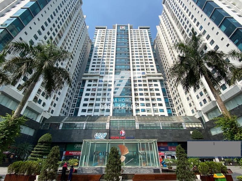 Văn phòng cho thuê tòa Gold Tower - Tòa nhà Hoàng Huy 275 Nguyễn Trãi