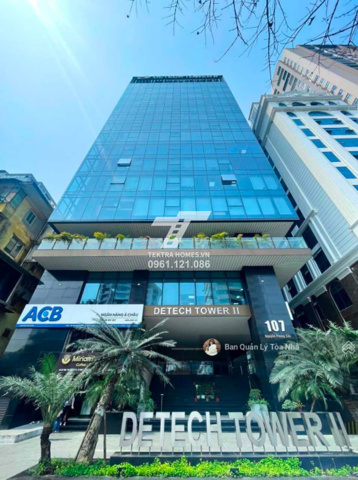 Cho thuê văn phòng trọn gói tại tòa Detech Tower 2, Cầu Giấy