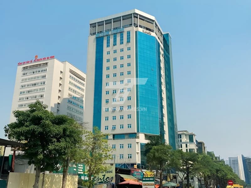 Văn phòng hạng B tòa Detech Tower 1