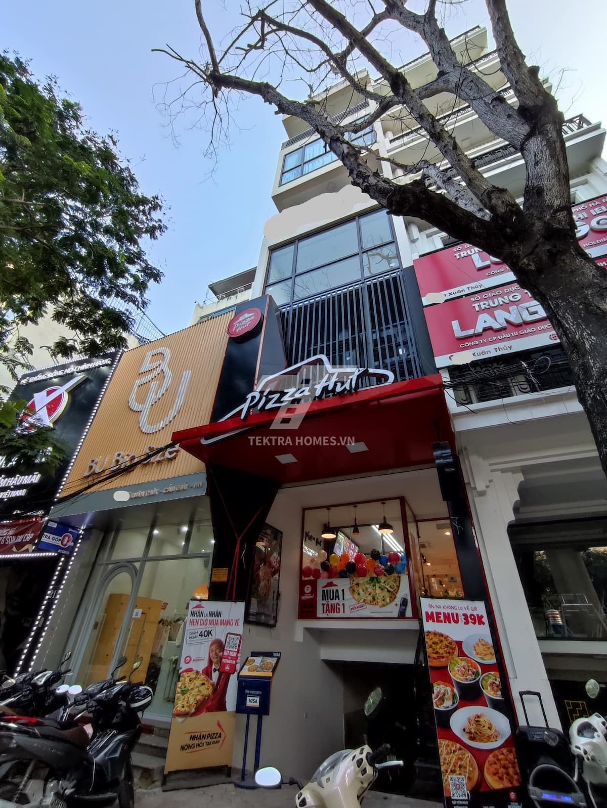 Cho thuê văn phòng trục đường Xuân Thủy