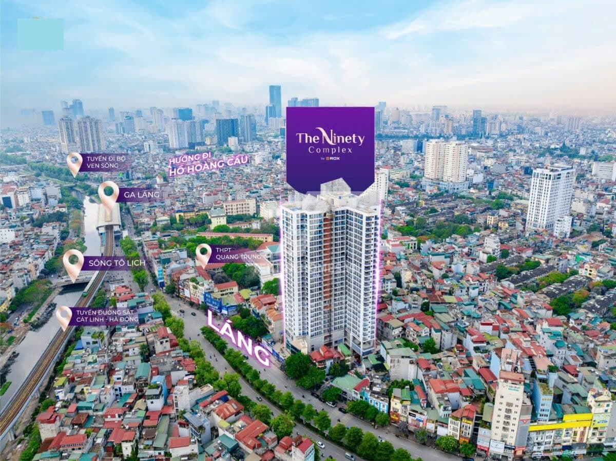 Tòa văn phòng The Ninety Complex 90 Đường Láng