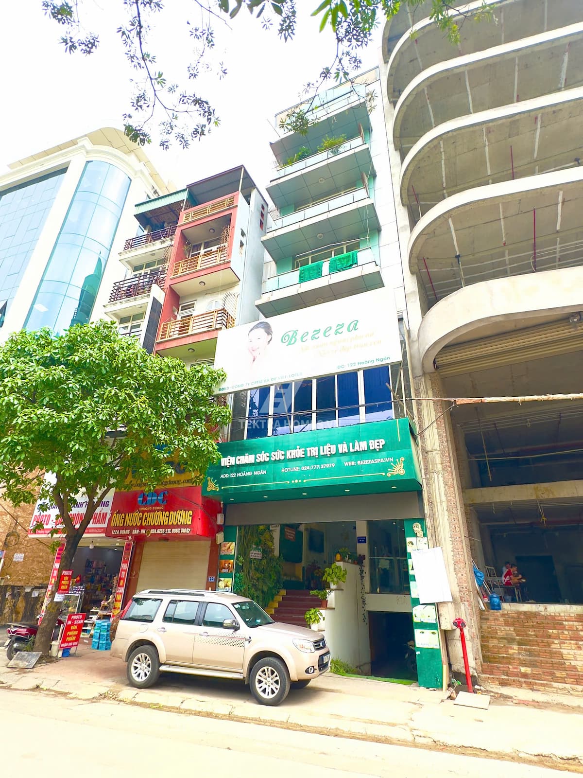 Cho thuê văn phòng trục đường Hoàng Ngân