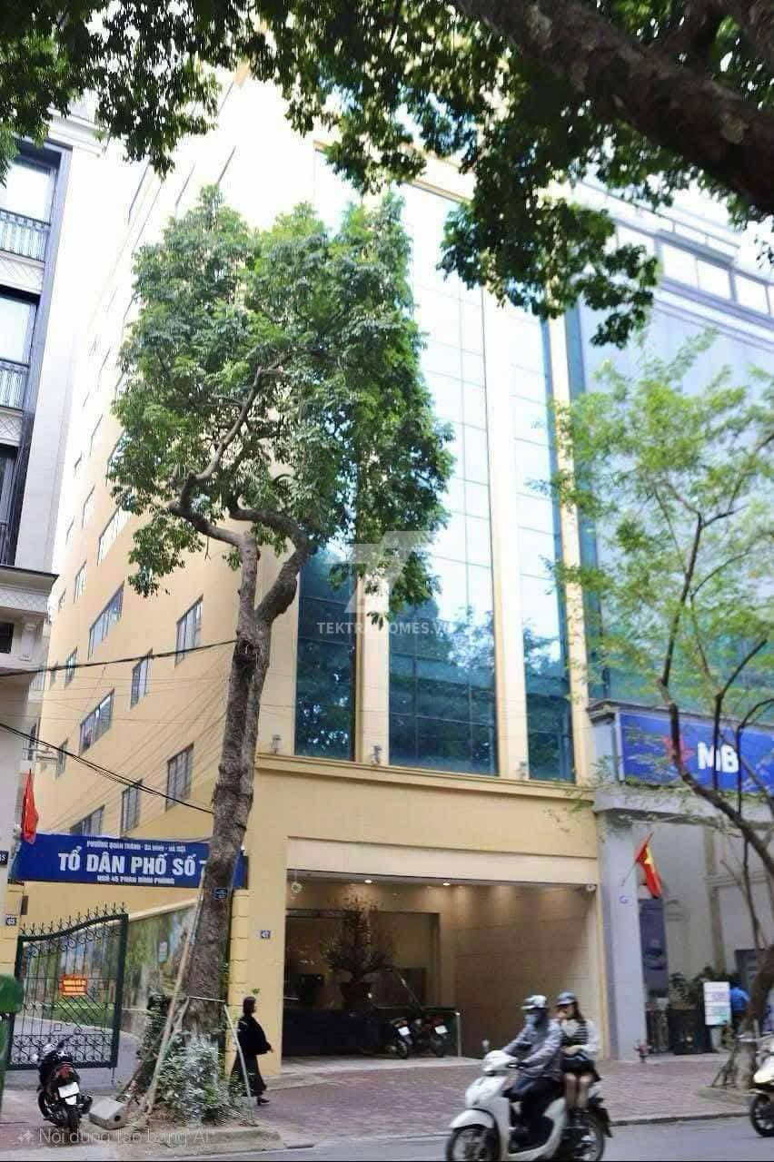 Cho thuê văn phòng mặt phố phan đình phùng - Ba Đình