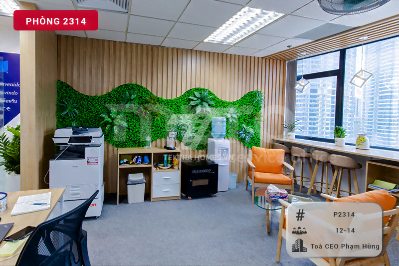 Cho thuê văn phòng Coworking tòa CEO Phạm Hùng