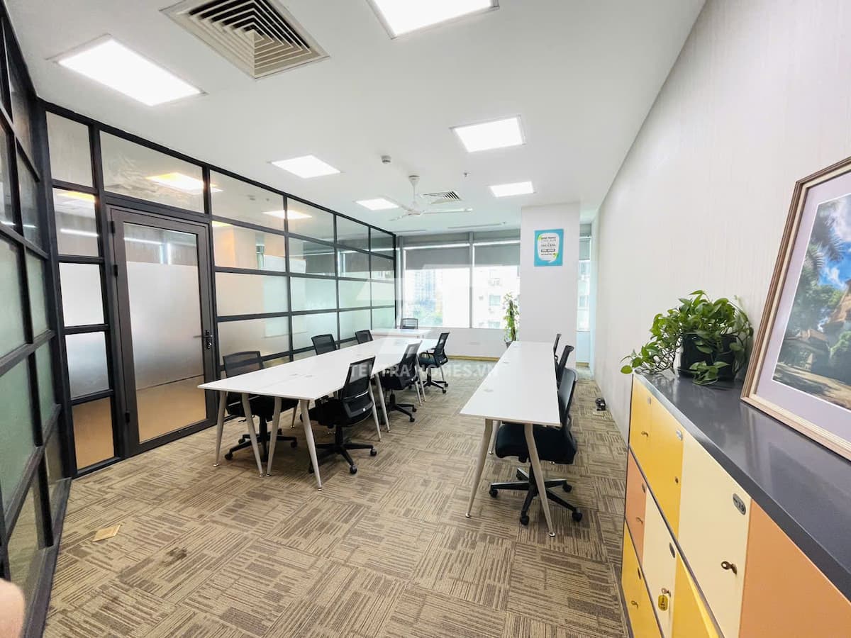 Cho thuê văn phòng trọn gói sang trọng tòa Diamond Flower