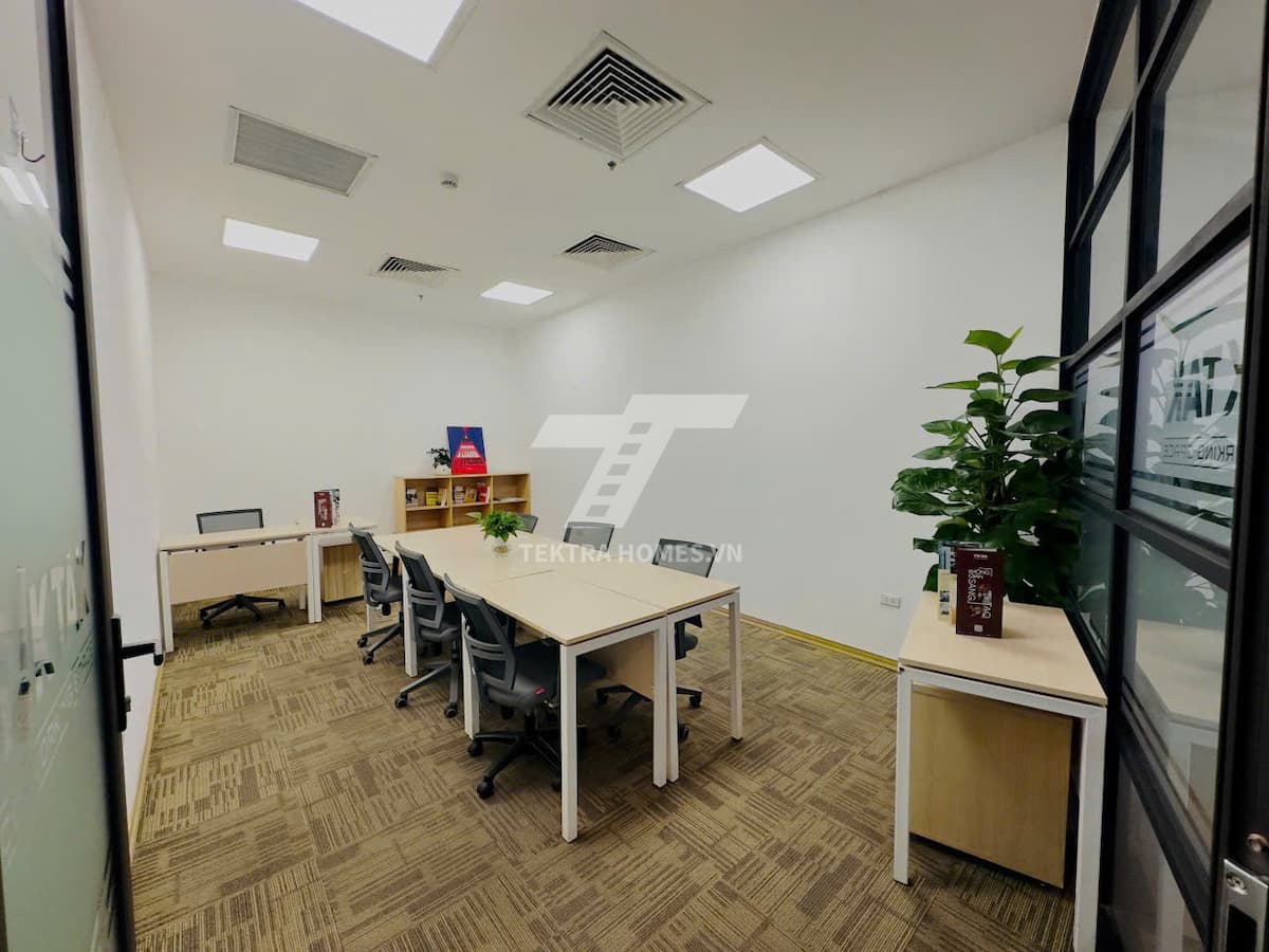 Cho thuê văn phòng trọn gói sang trọng tòa Diamond Flower