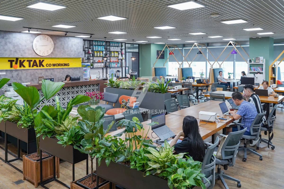 Cho thuê văn phòng trọn gói sang trọng tòa Diamond Flower