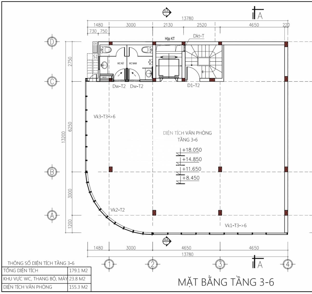 Cho thuê văn phòng full kính rất đẹp ngõ 106 Hoàng Quốc Việt