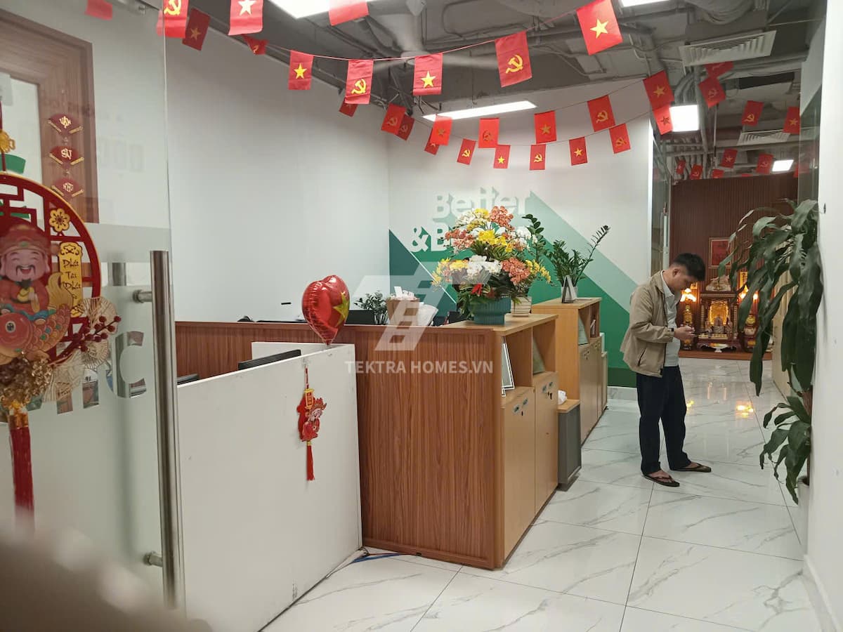 Cho thuê văn phòng hạng C | CT1B KĐT VOV Mễ Trì