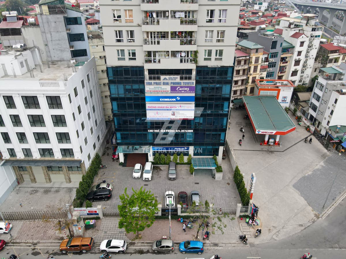 Cho thuê sàn thương mại - Văn phòng | Hòa Phát Tower | 257 Giải Phóng
