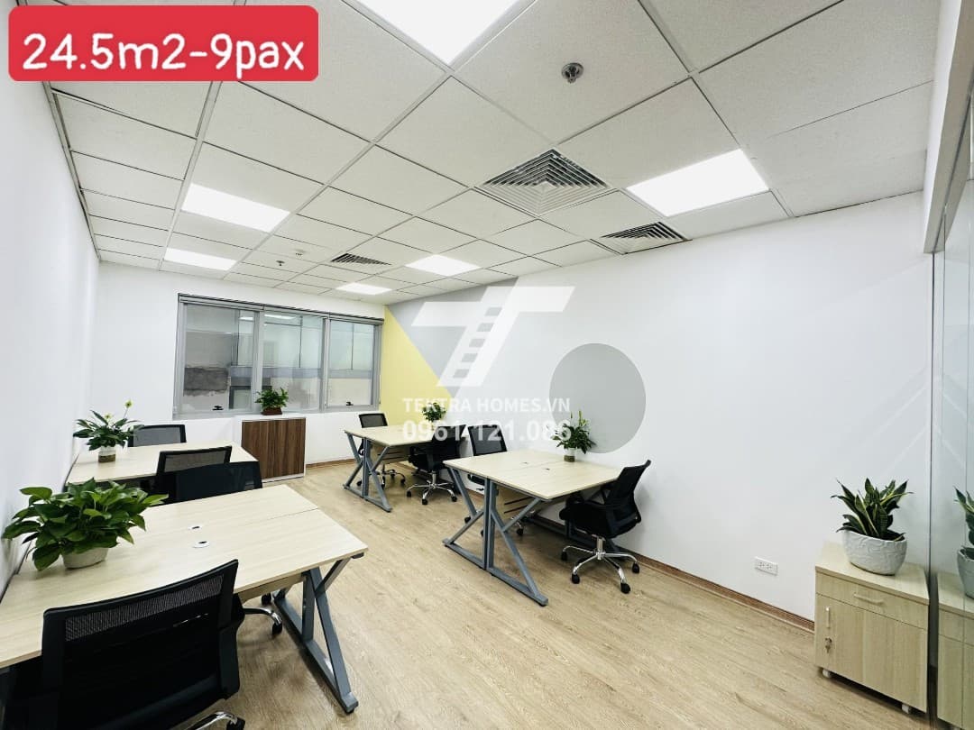 Cho thuê văn phòng trọn gói diện tích đa dạng, đầy đủ nội thất tại 82 Duy Tân
