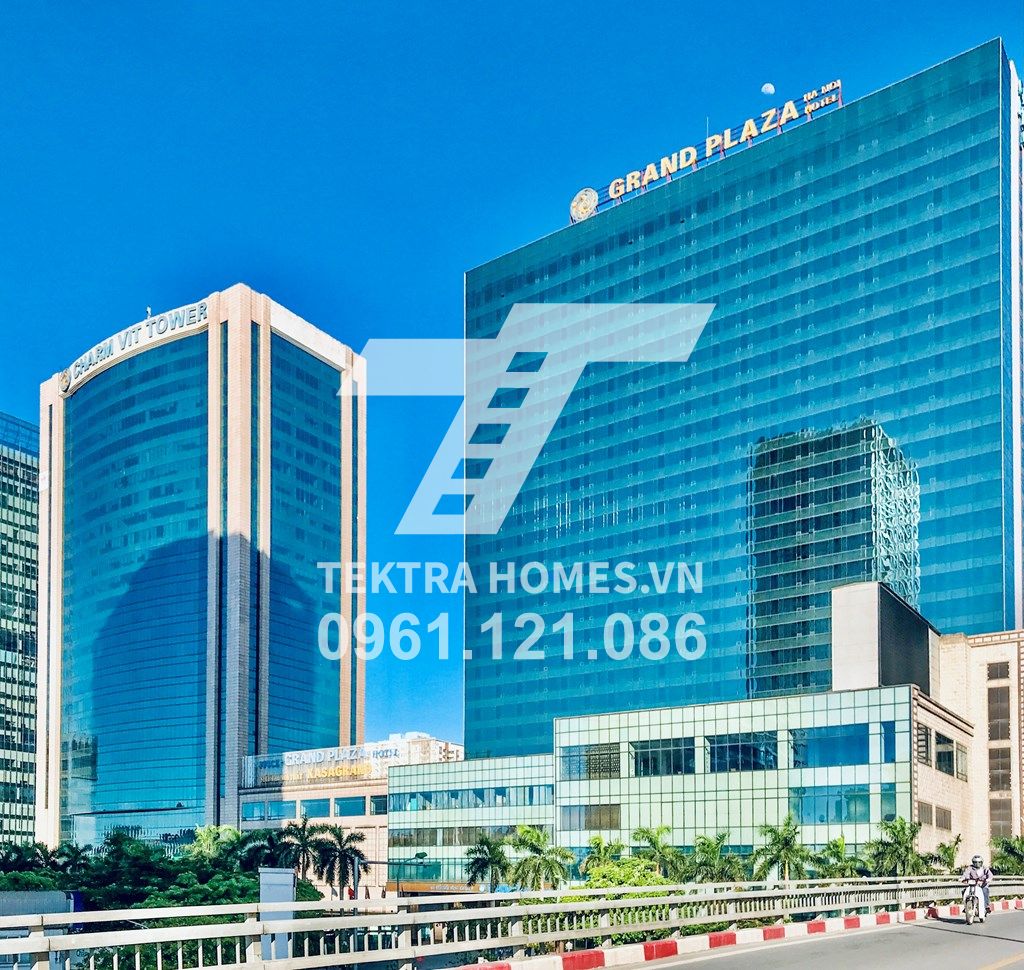 Văn phòng cho thuê hạng A tại Grand Plaza & Charmvit Trần Duy Hưng