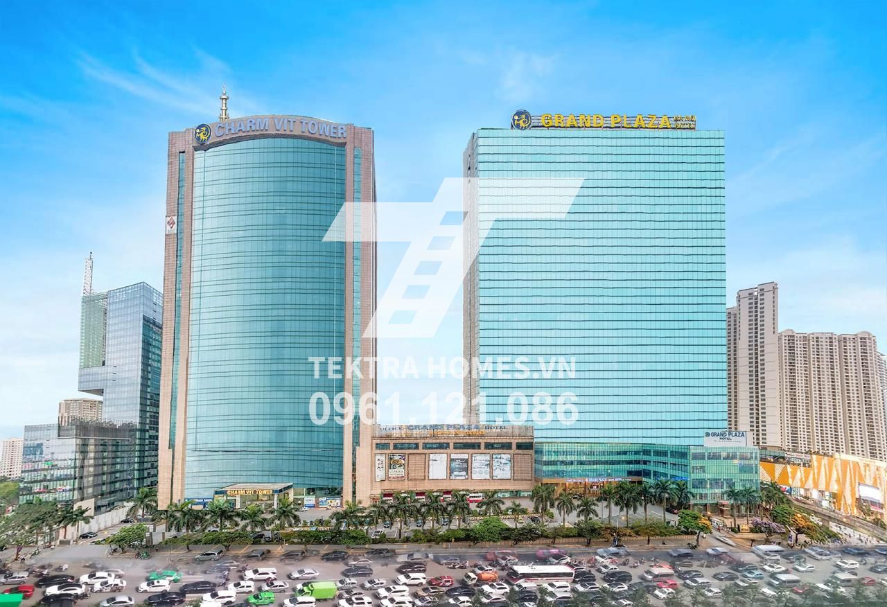 Văn phòng cho thuê tại Grand Plaza và Charvit Tower Trần Duy Hưng