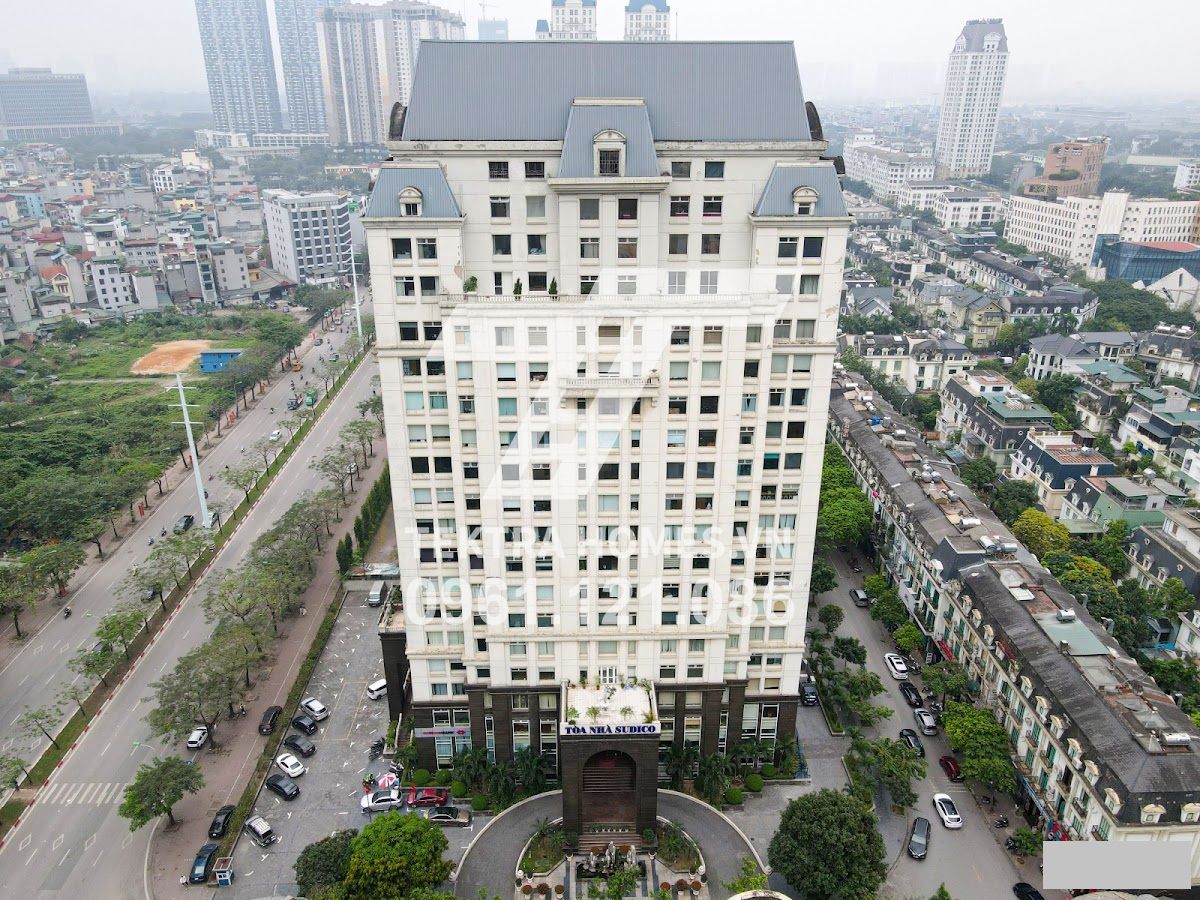 Tòa văn phòng cho thuê Sudico Tower HH3 Mễ Trì